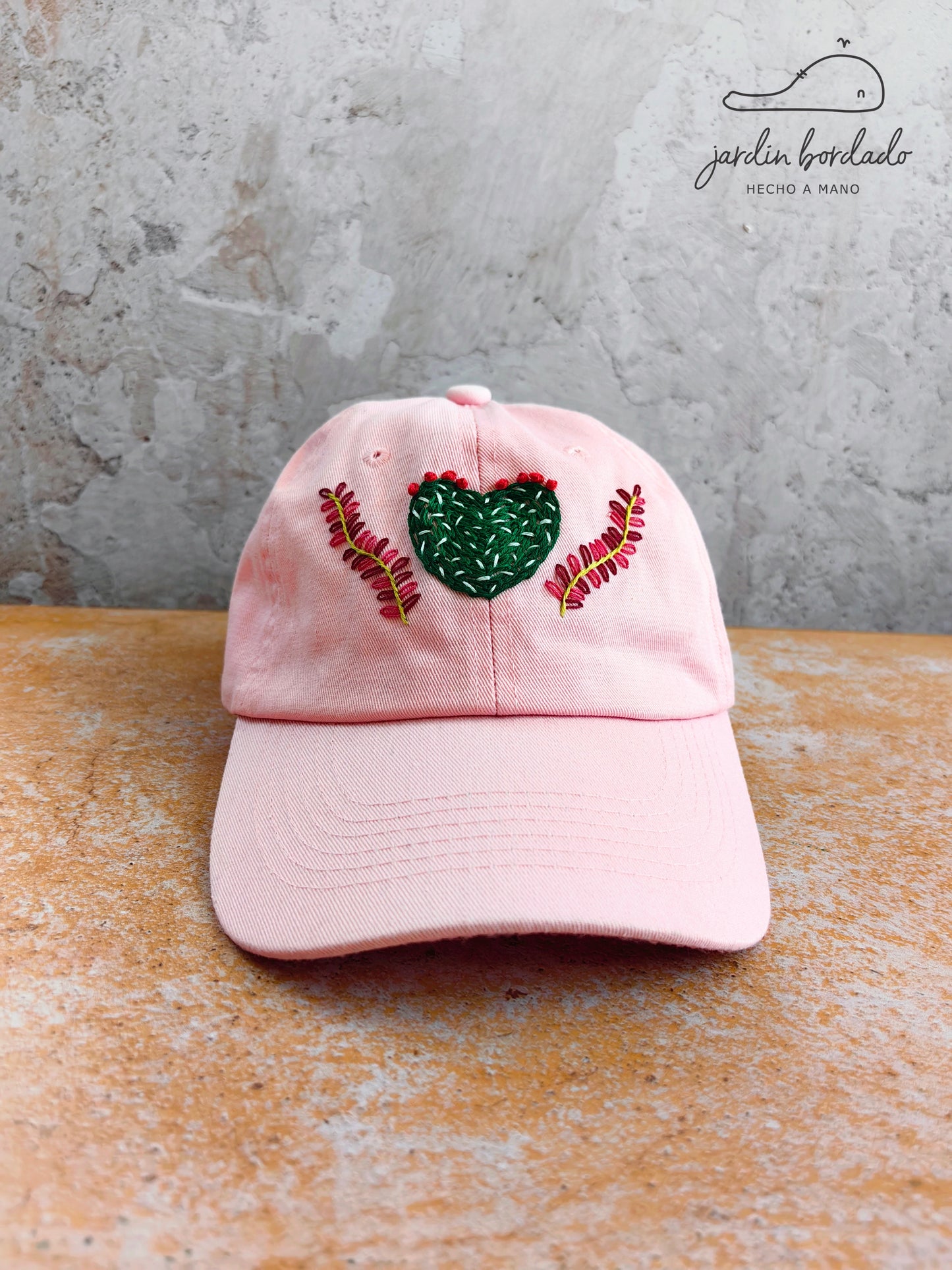 Gorra corazón cactus