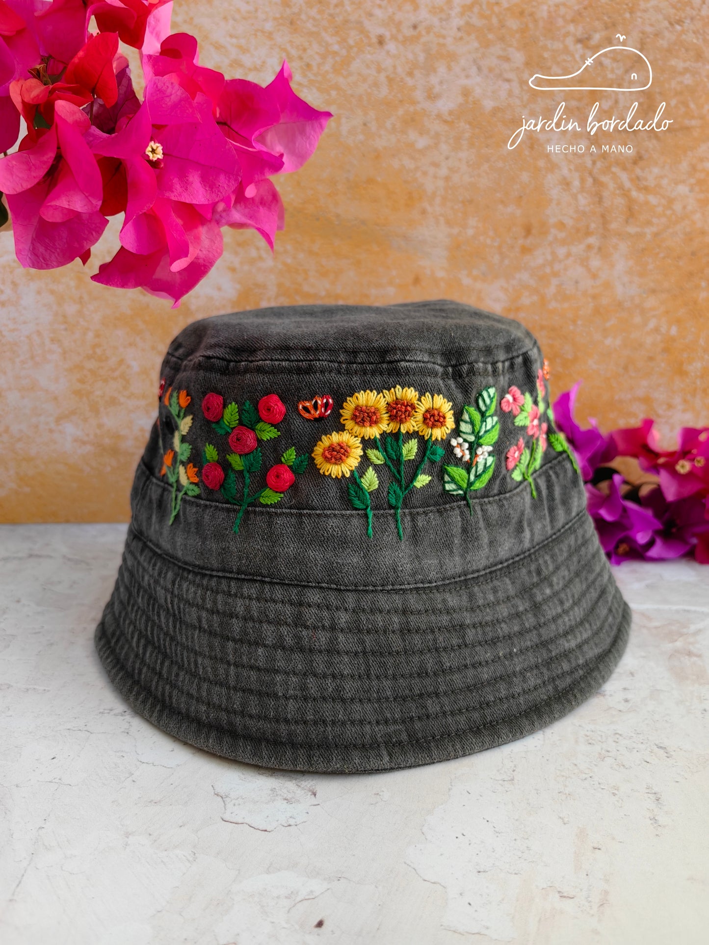 Bucket hat jardín (sobre pedido)