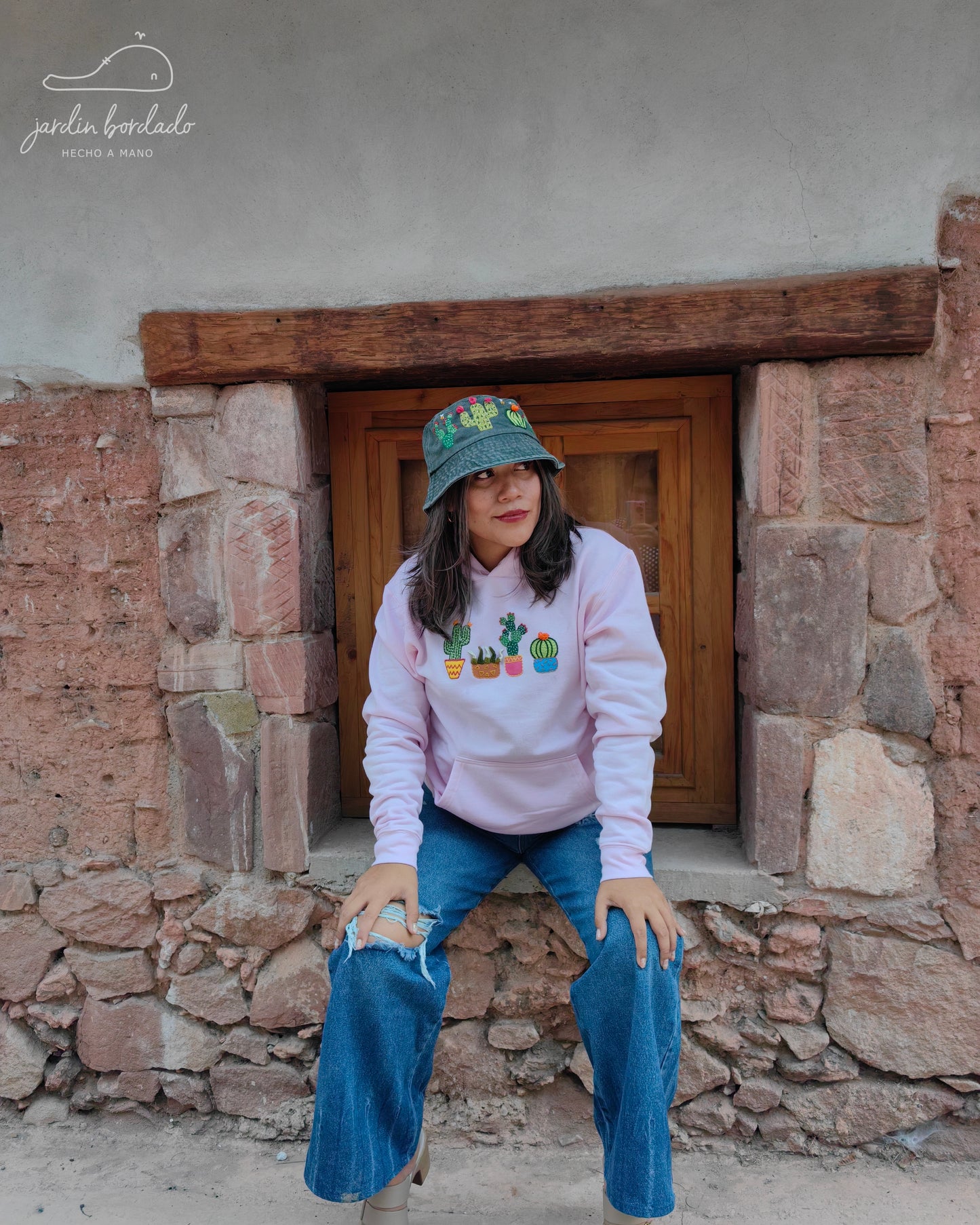 Bucket hat cactus (sobre pedido)