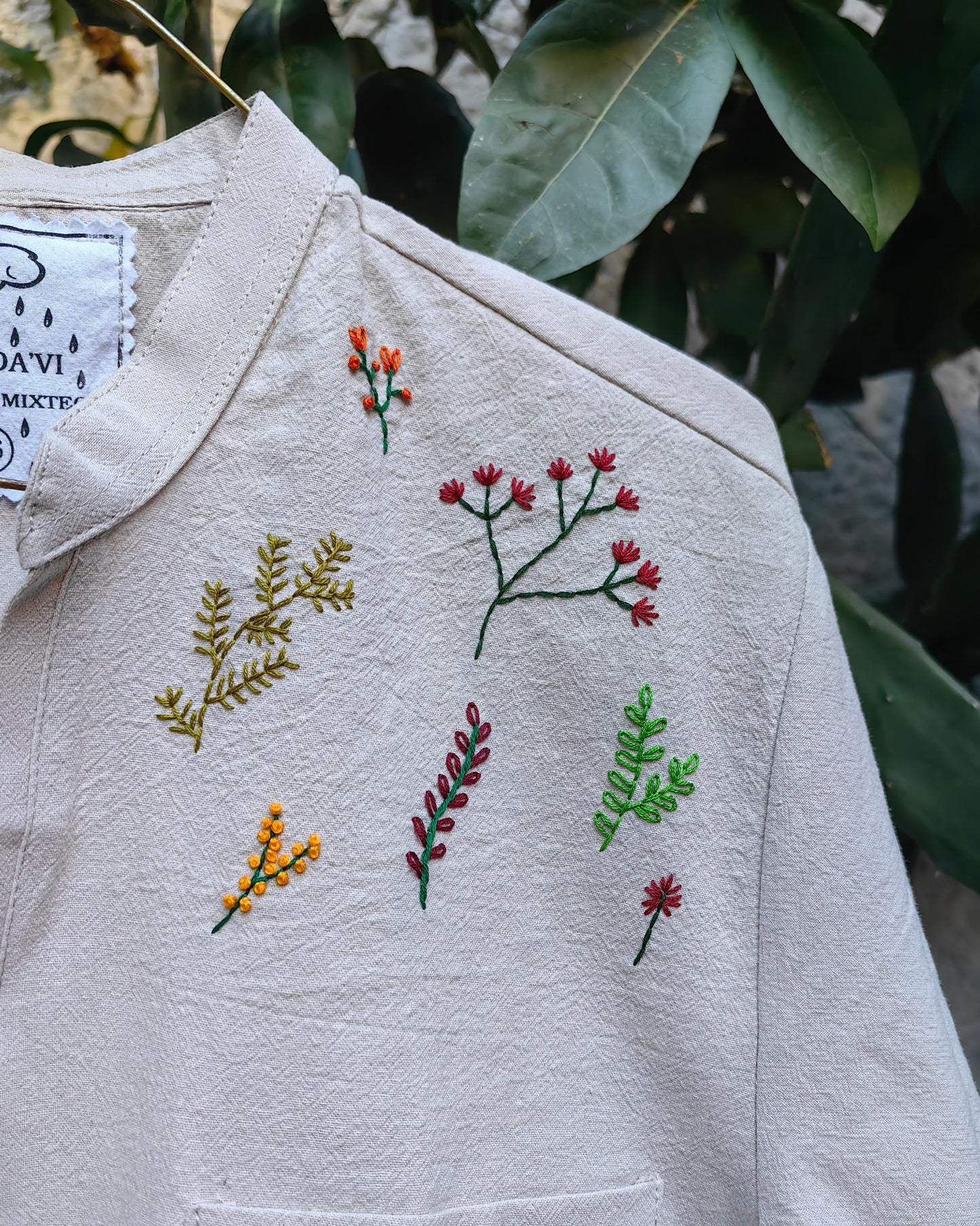 Camisa jardín(Sobre pedido)