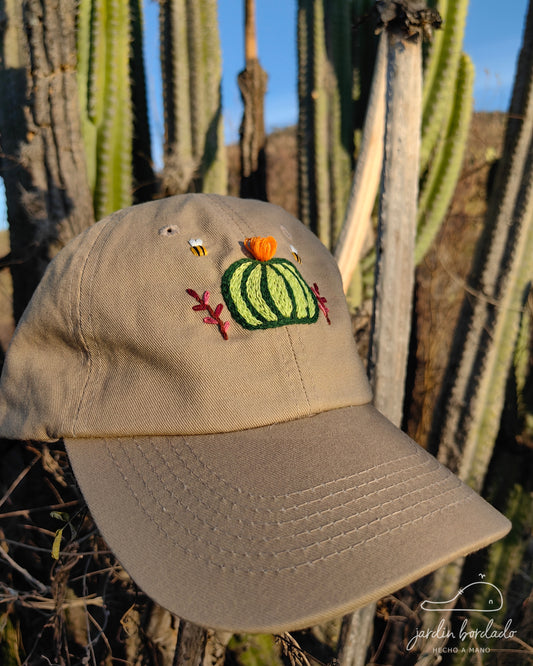 Gorra cactus caqui
