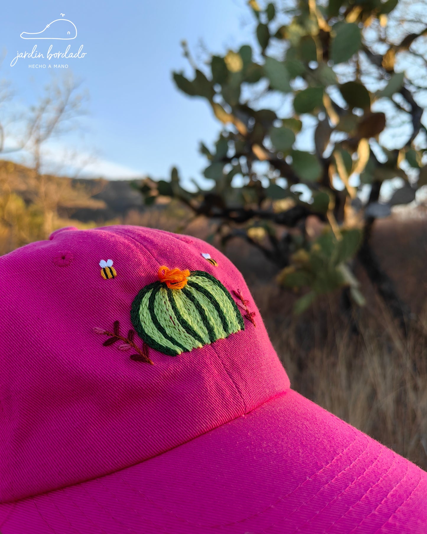 Gorra cactus bolita