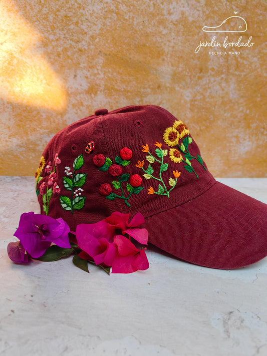 Gorra mariposas