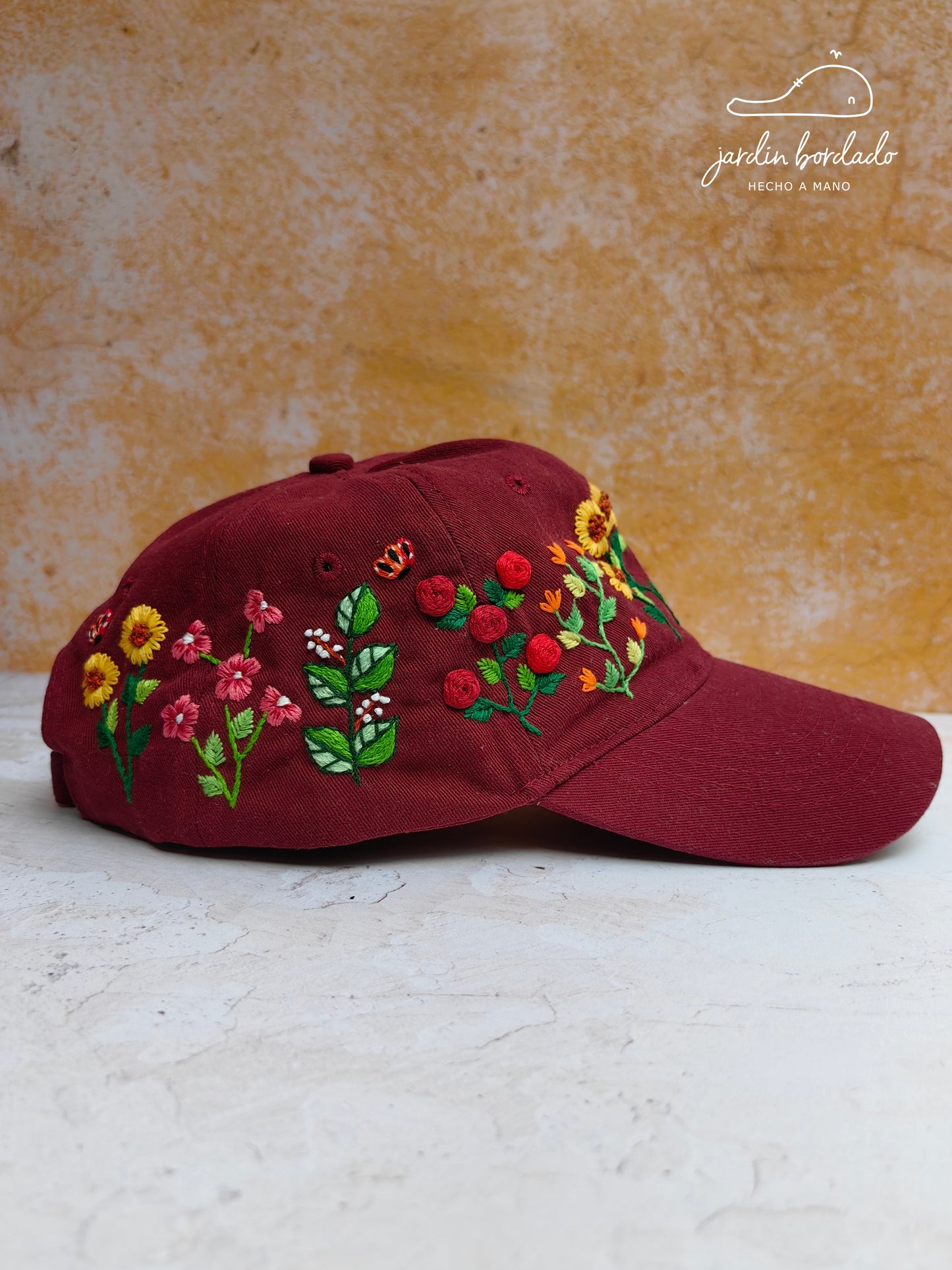 Gorra mariposas