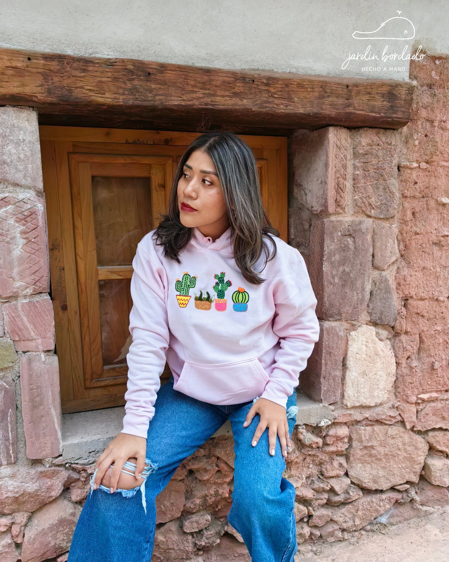 Sudadera Cactus (Sobre pedido)