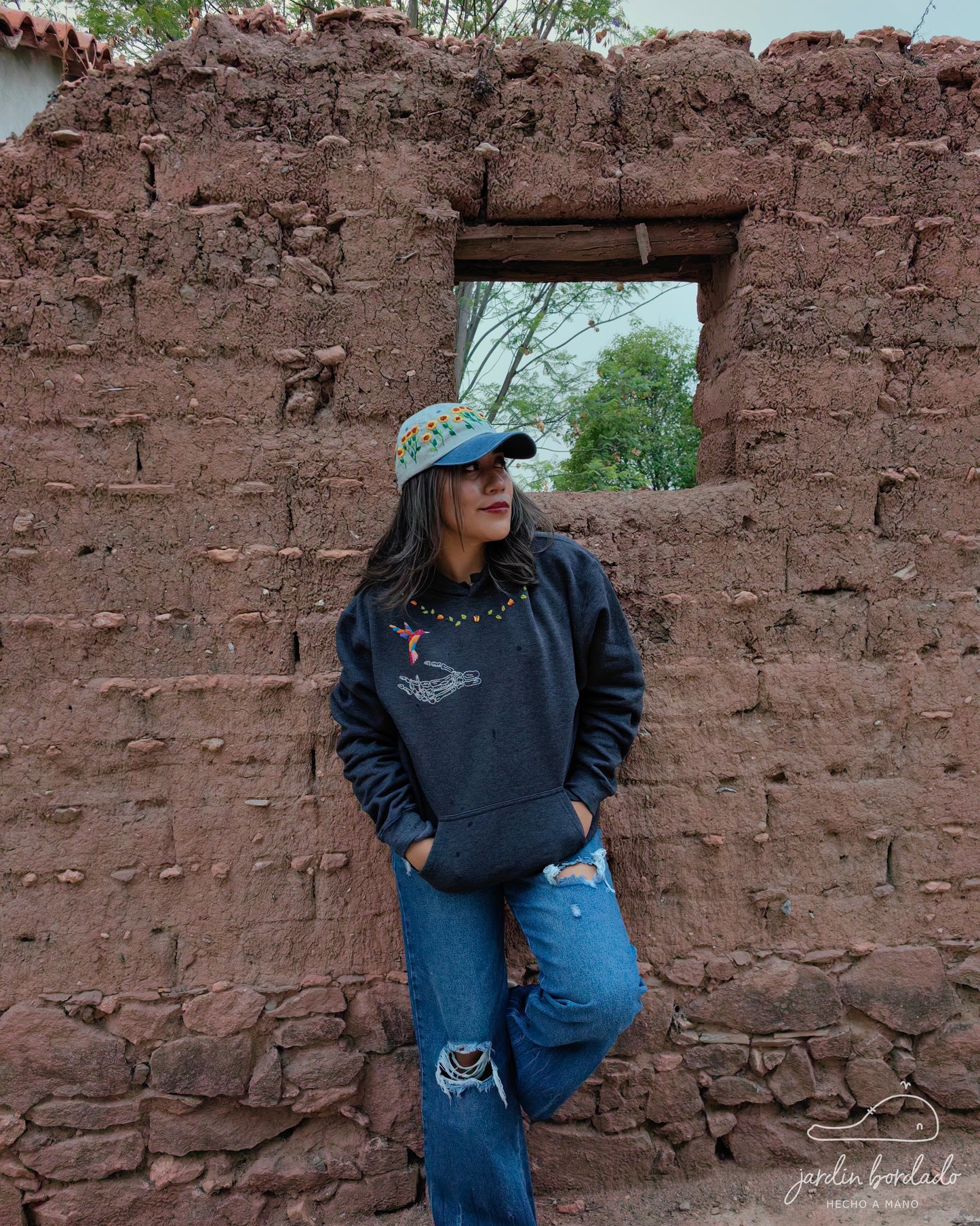 Gorra girasoles (sobre pedido)