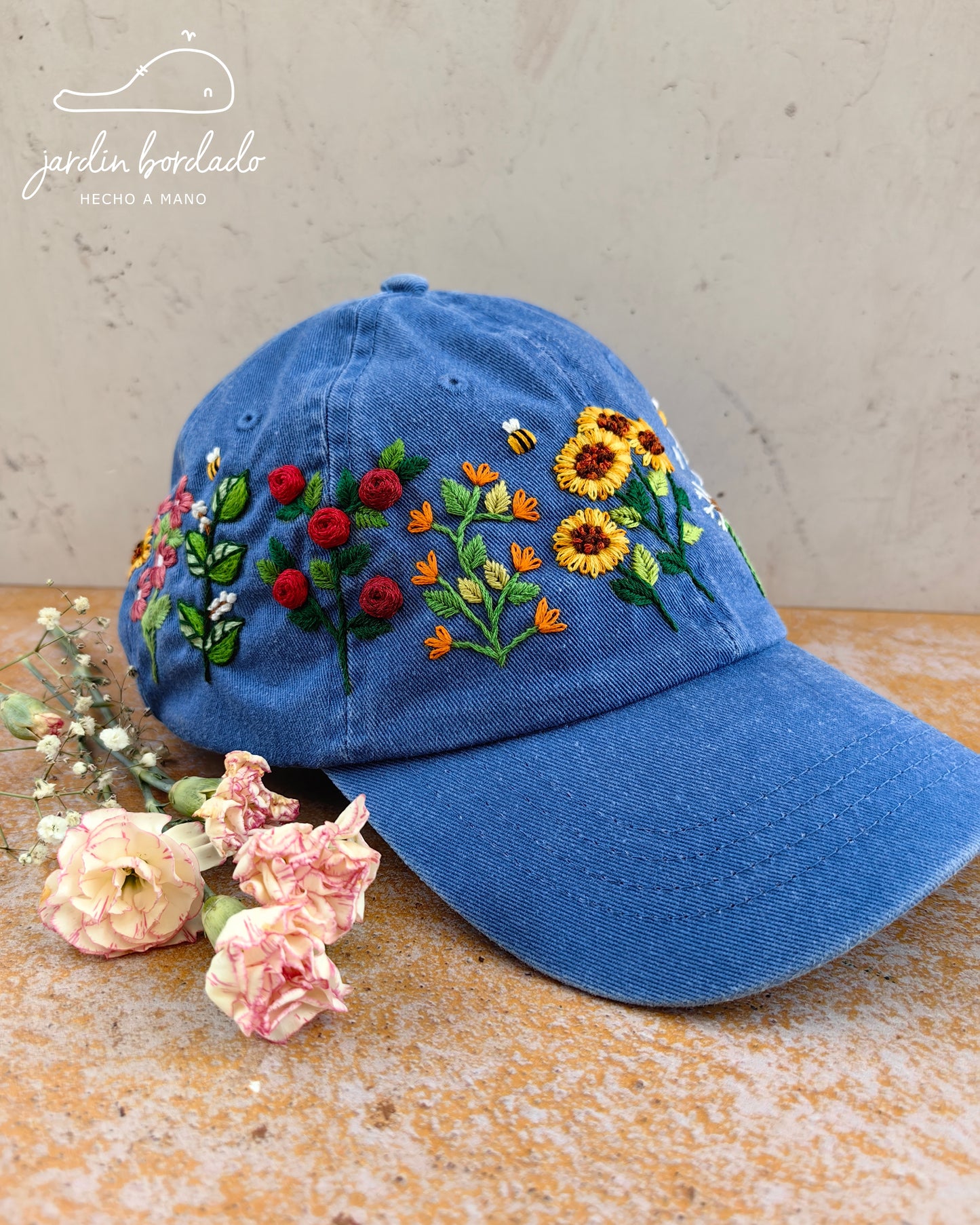 Gorra jardín marino