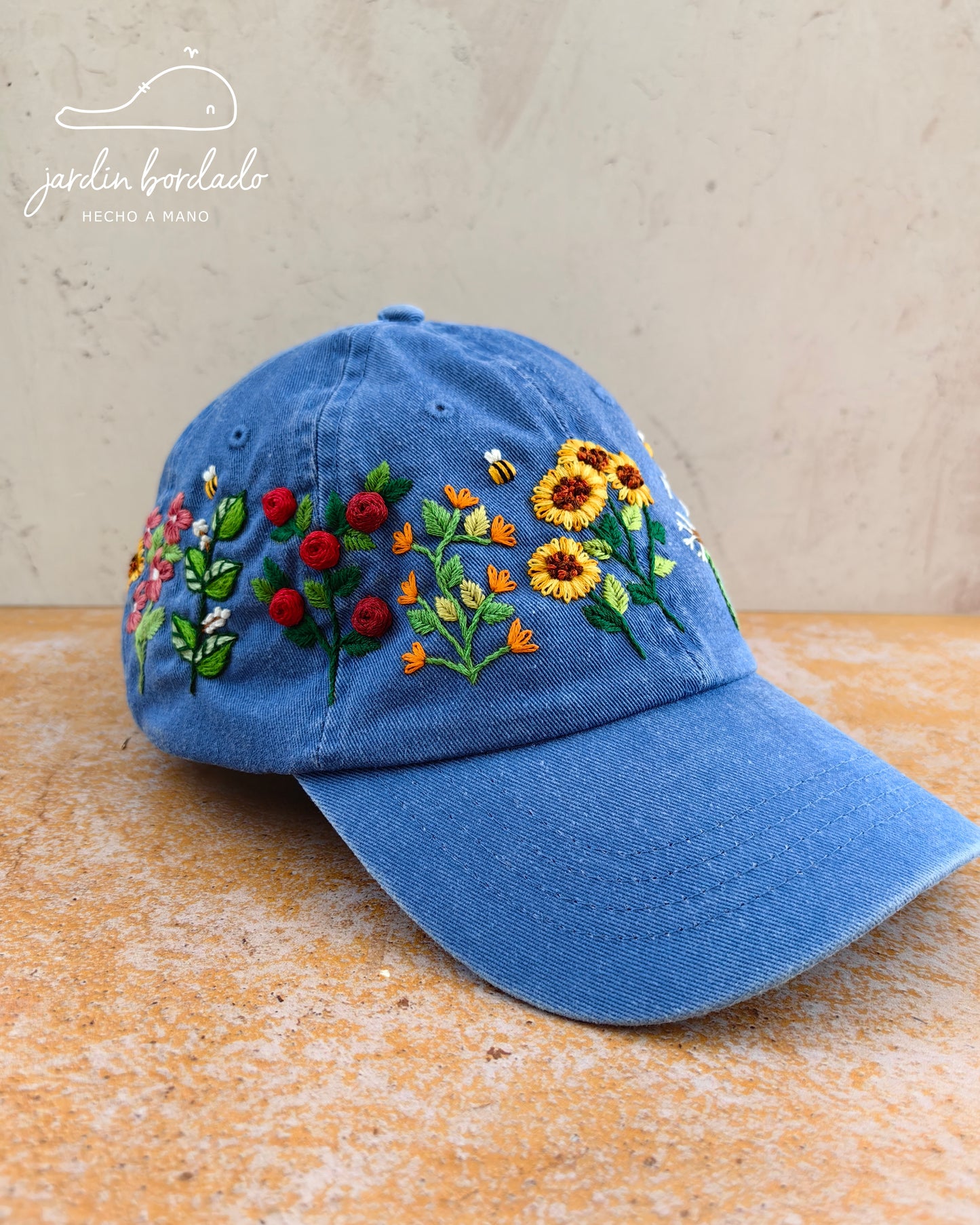 Gorra jardín marino