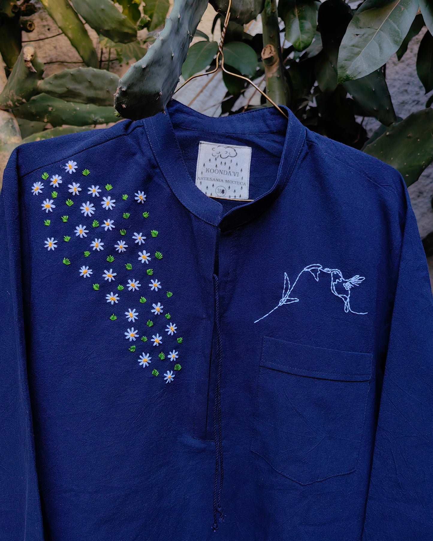 Camisa margaritas (Sobre pedido)
