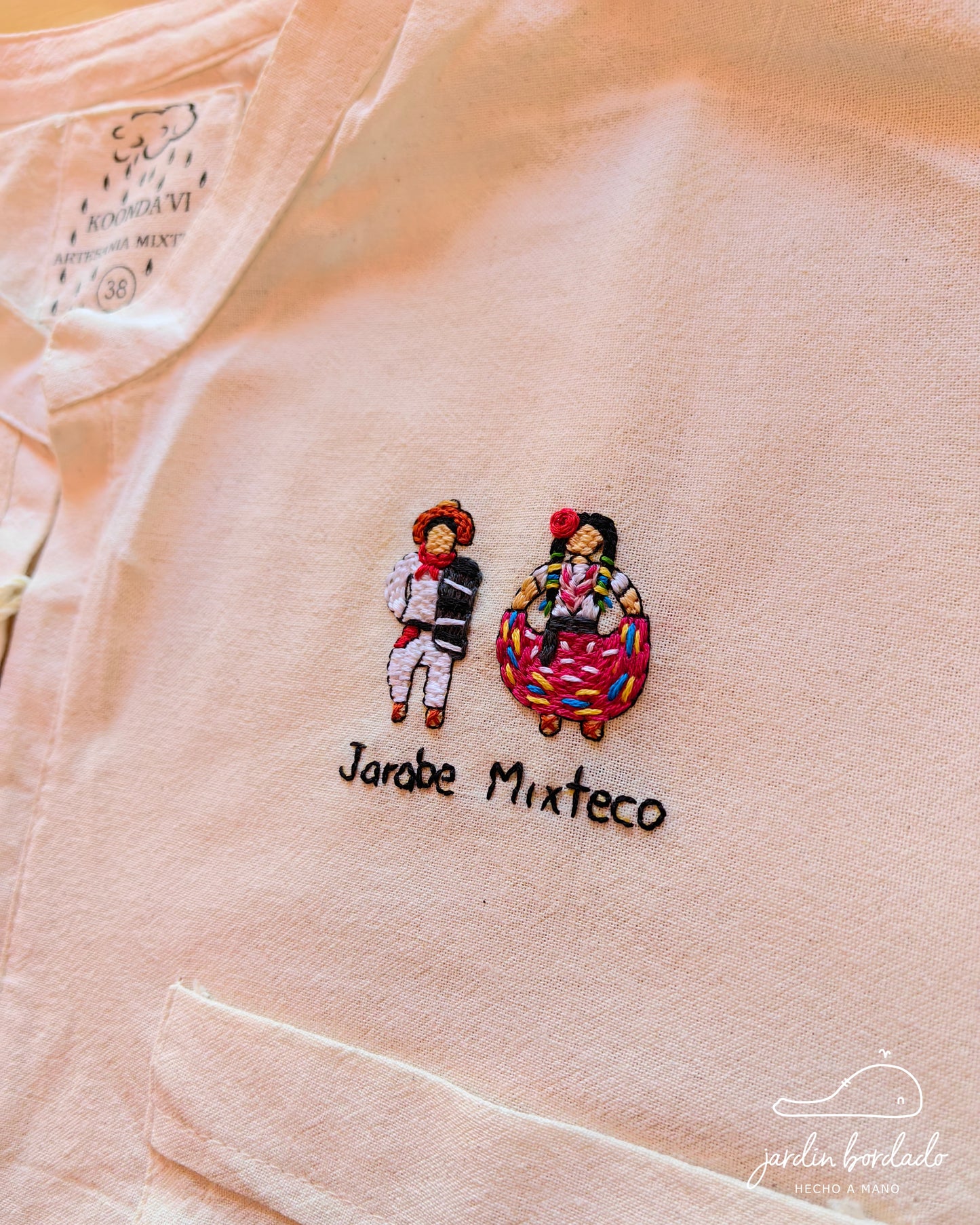 Camisa Jarabe Mixteco (Sobre pedido