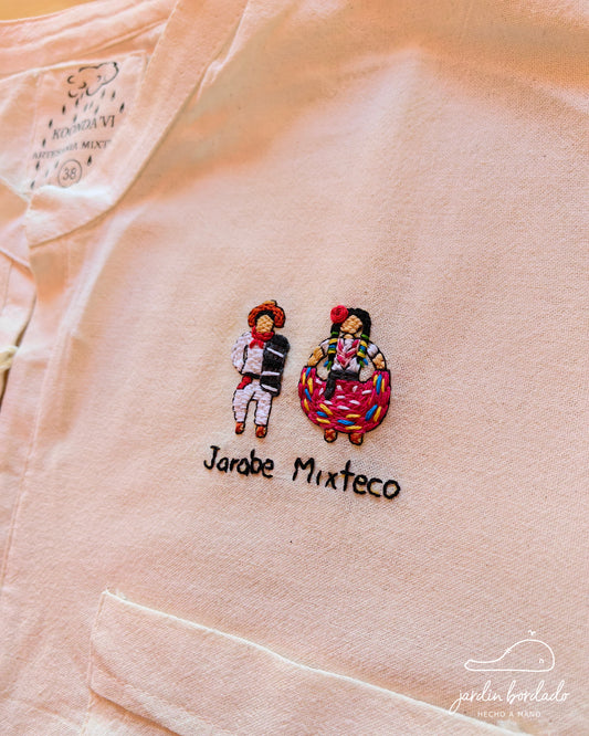 Camisa Jarabe Mixteco (Sobre pedido