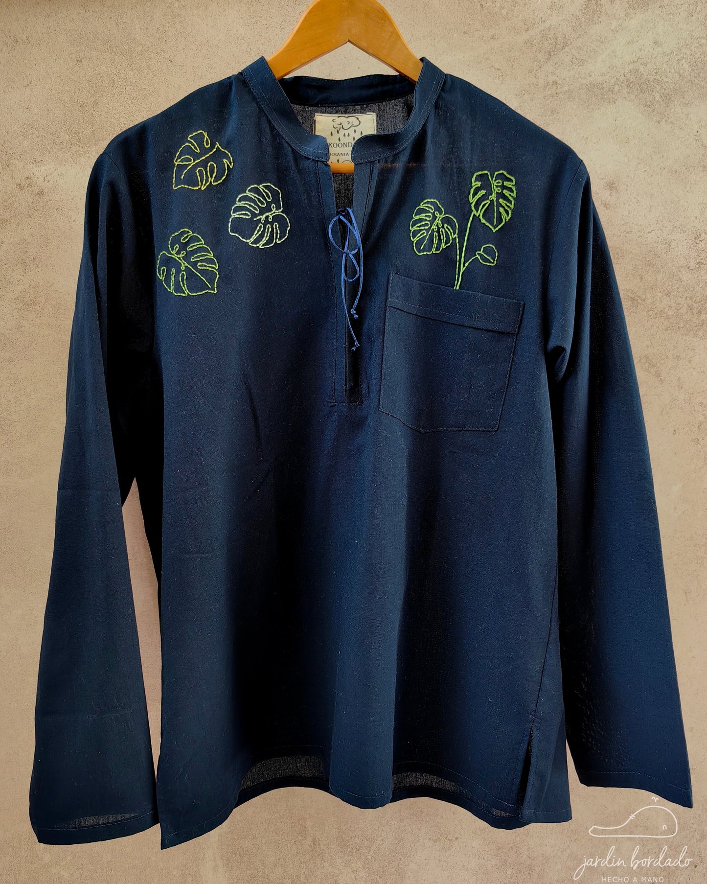 Camisa Monstera Deliciosa (Sobre pedido)