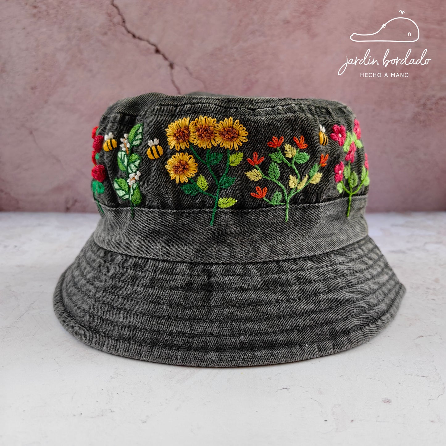 Bucket hat jardín (sobre pedido)