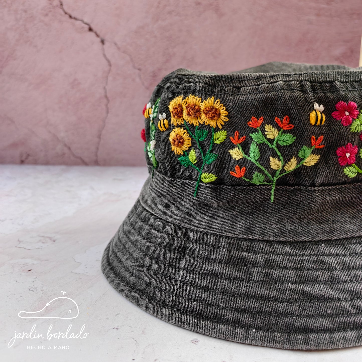 Bucket hat jardín (sobre pedido)