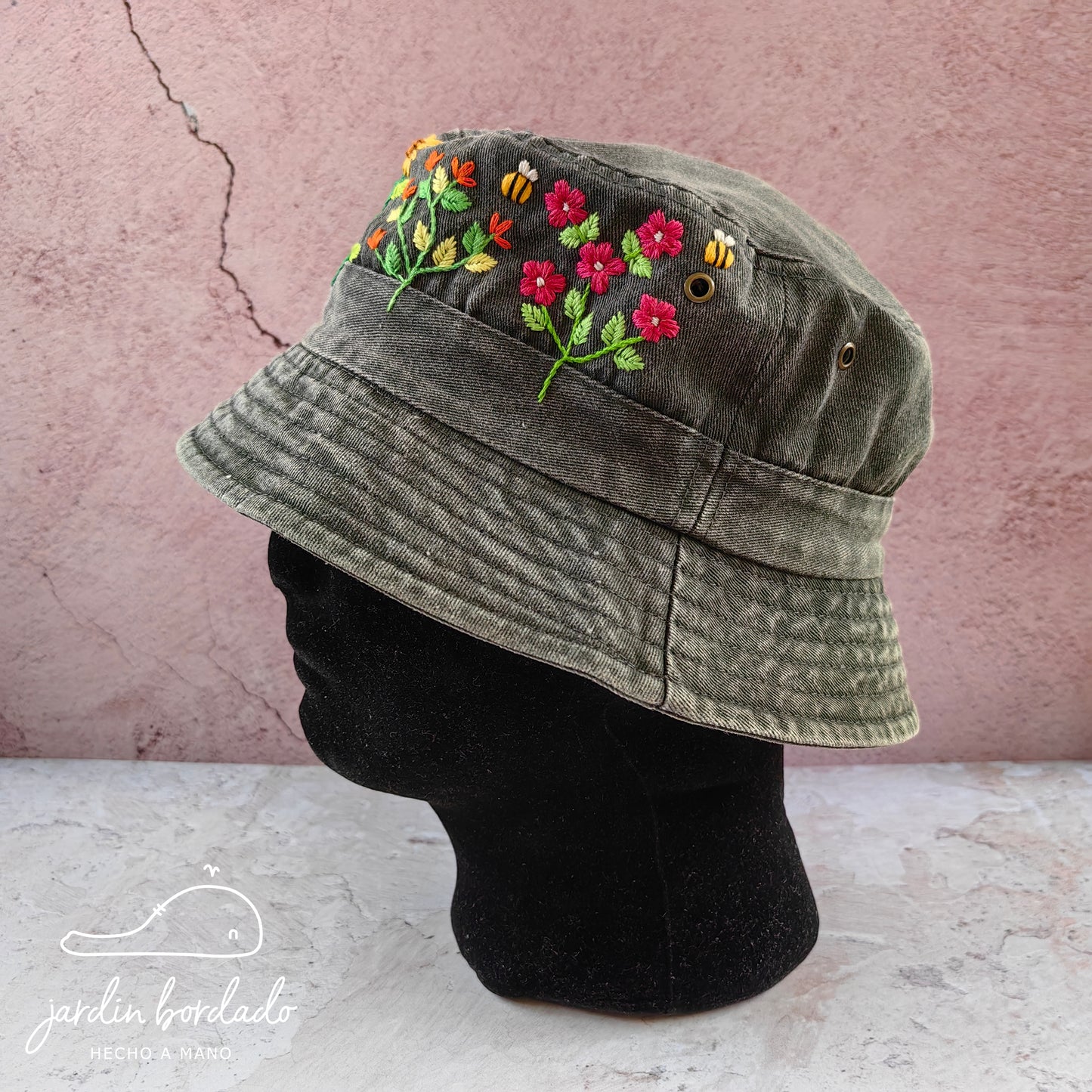 Bucket hat jardín (sobre pedido)