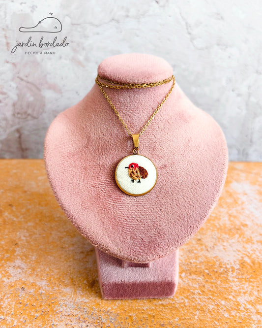 Mini collar pajarito