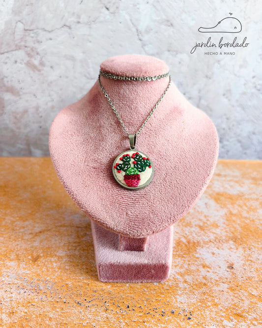 Collar cactus macetita