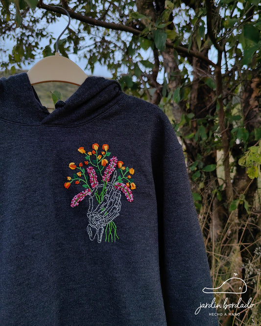 Sudadera ramo de flores (Sobre pedido)