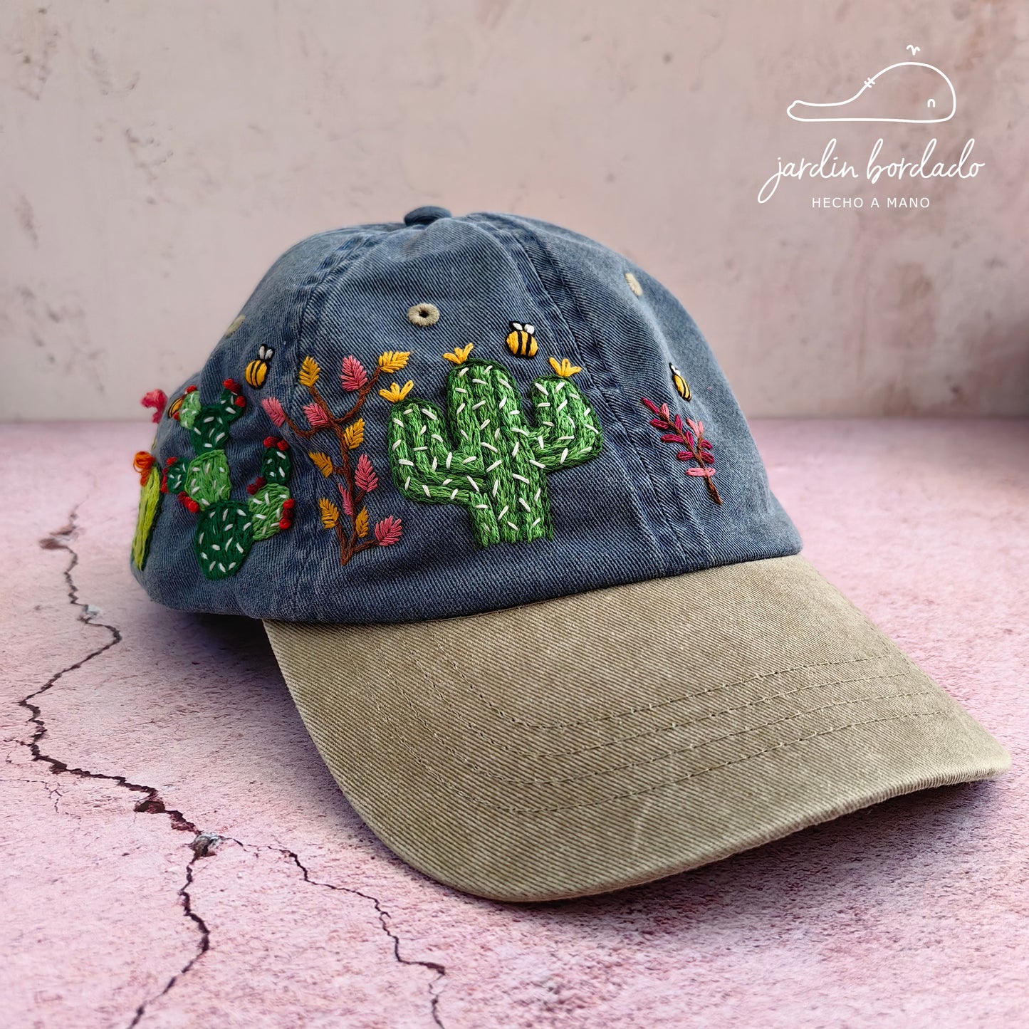 Gorra cactus (sobre pedido)