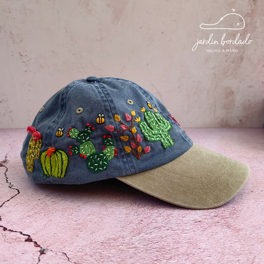 Gorra jardín de cactus