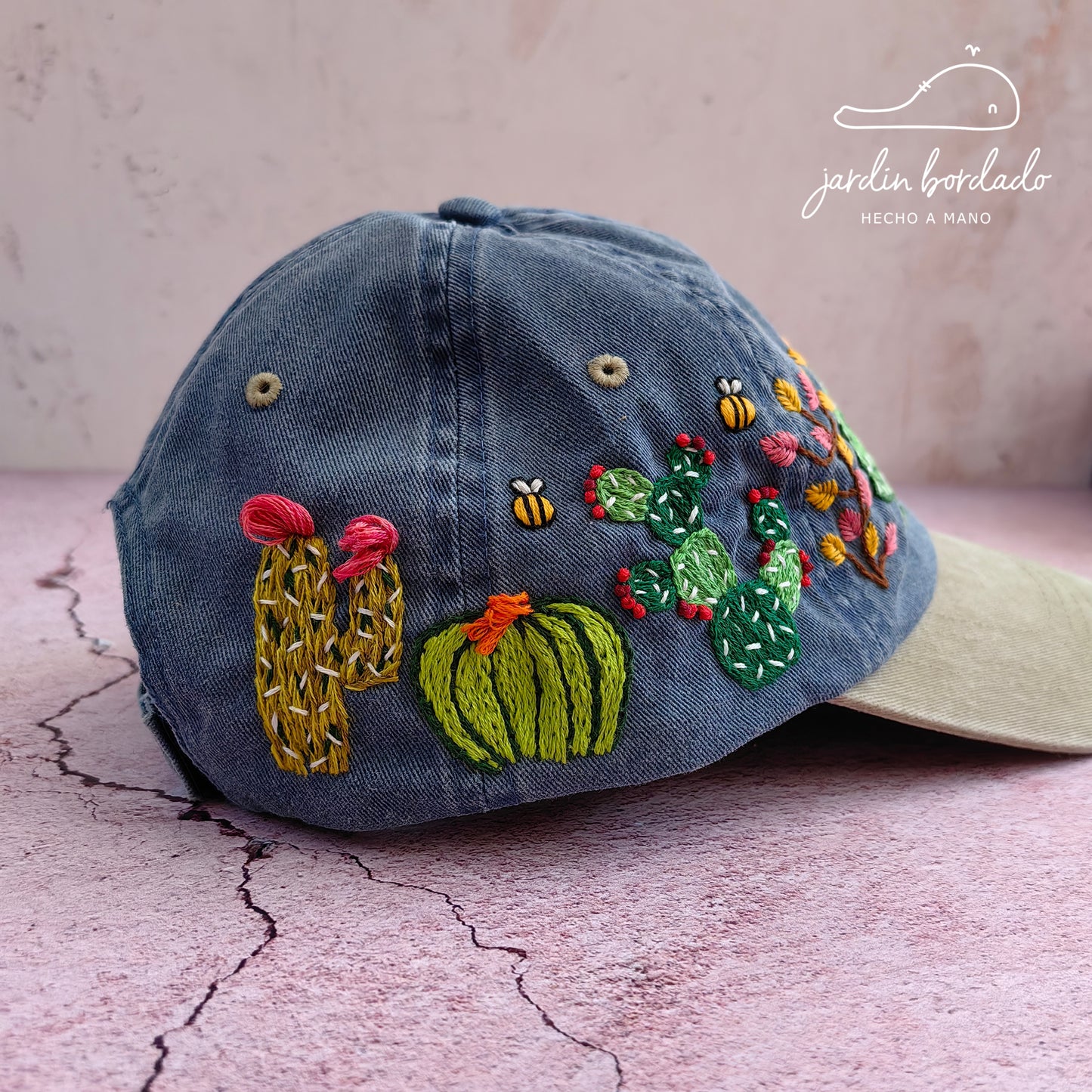 Gorra jardín de cactus