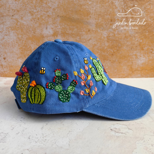 Gorra jardín de cactus