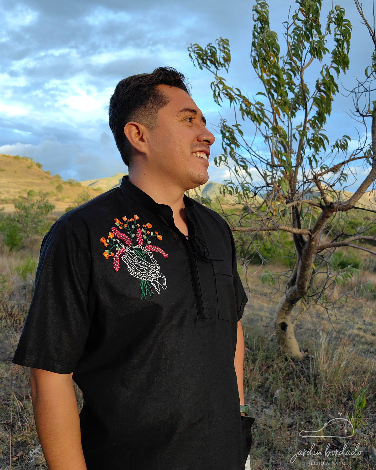 Camisa Cempasúchil (Sobre pedido)