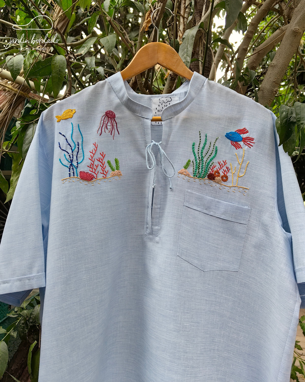Camisa Arrecife (Sobre pedido)