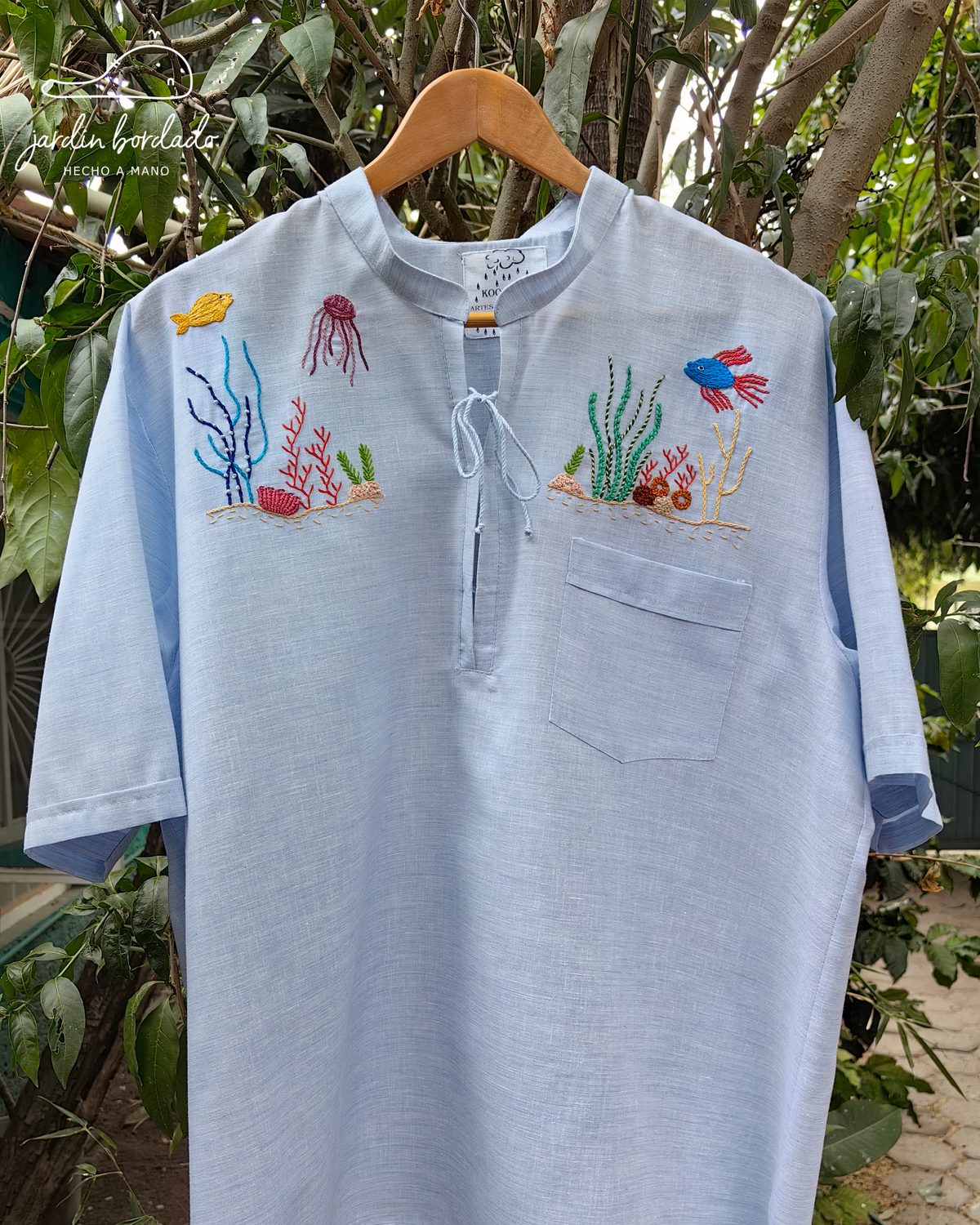 Camisa Arrecife (Sobre pedido)