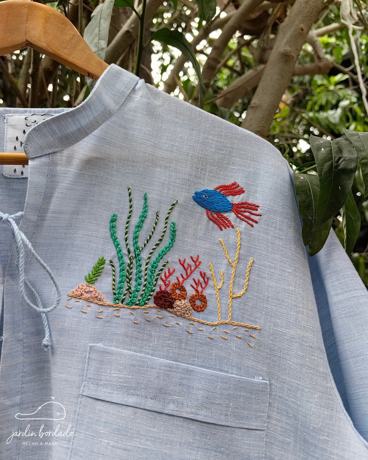 Camisa Arrecife (Sobre pedido)