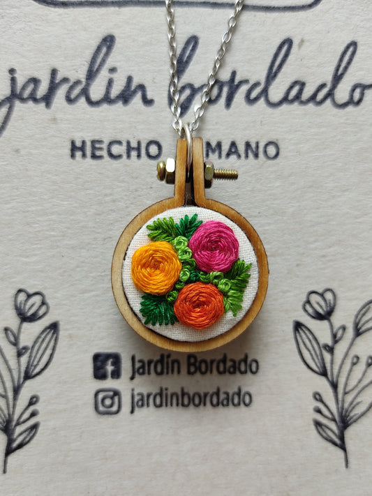 Collar mini jardín