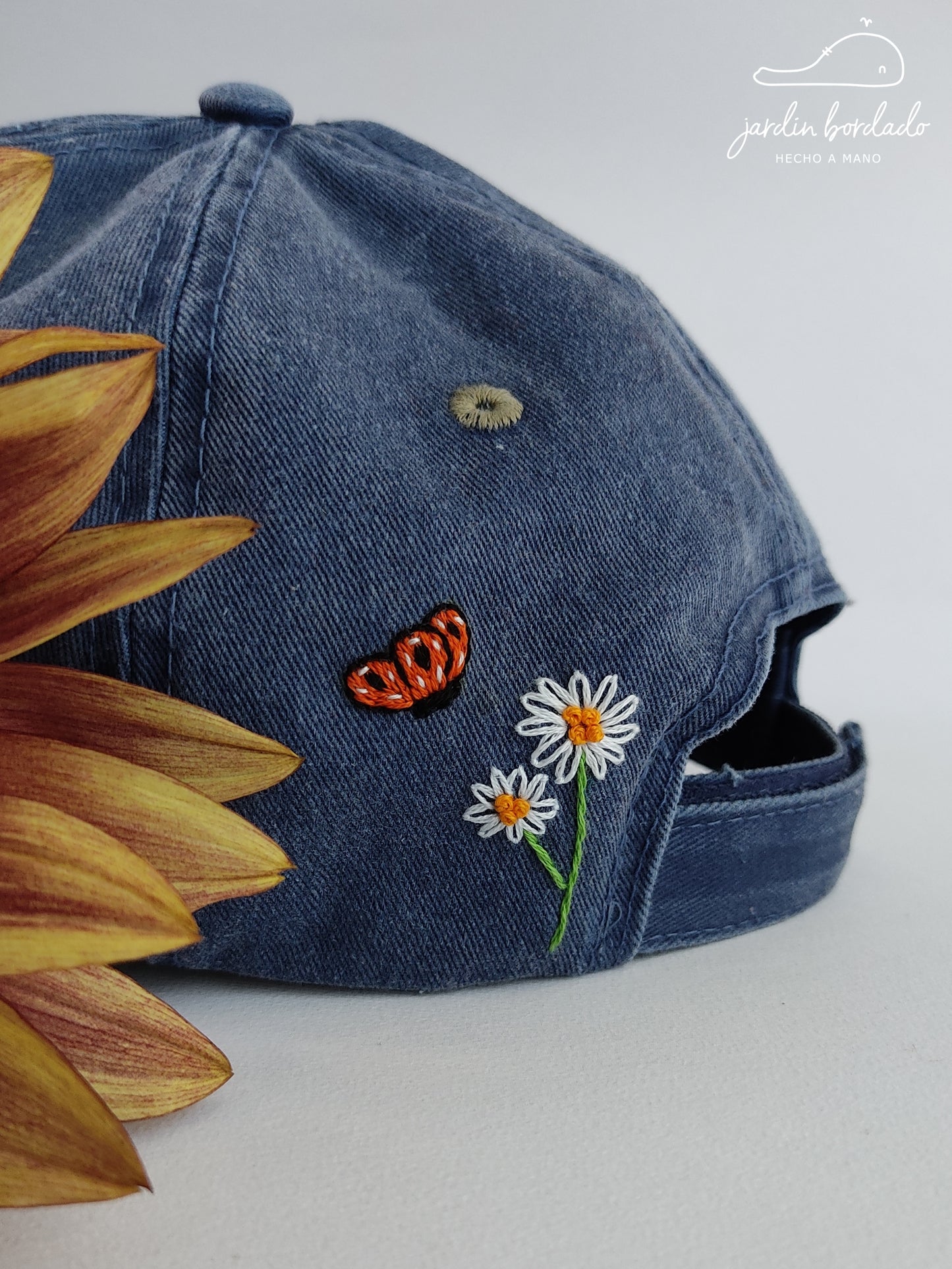 Gorra ramo 🦋 (sobre pedido)